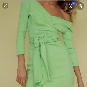 The Line By K Saloma Wrap Dress NWOT